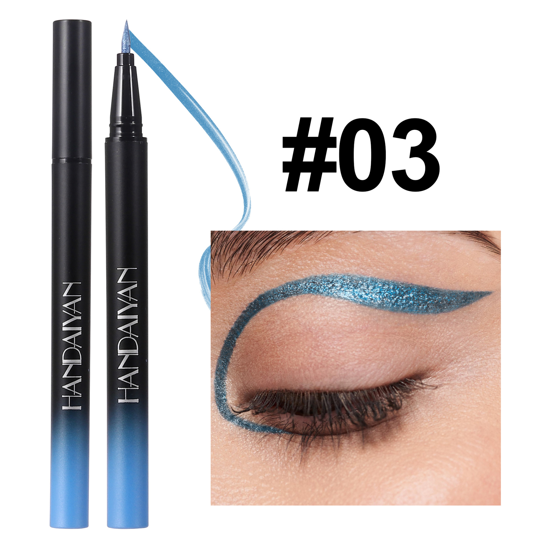 Pearlescent Eyeliner Waterproof And Durable Non-dizzy Makeup