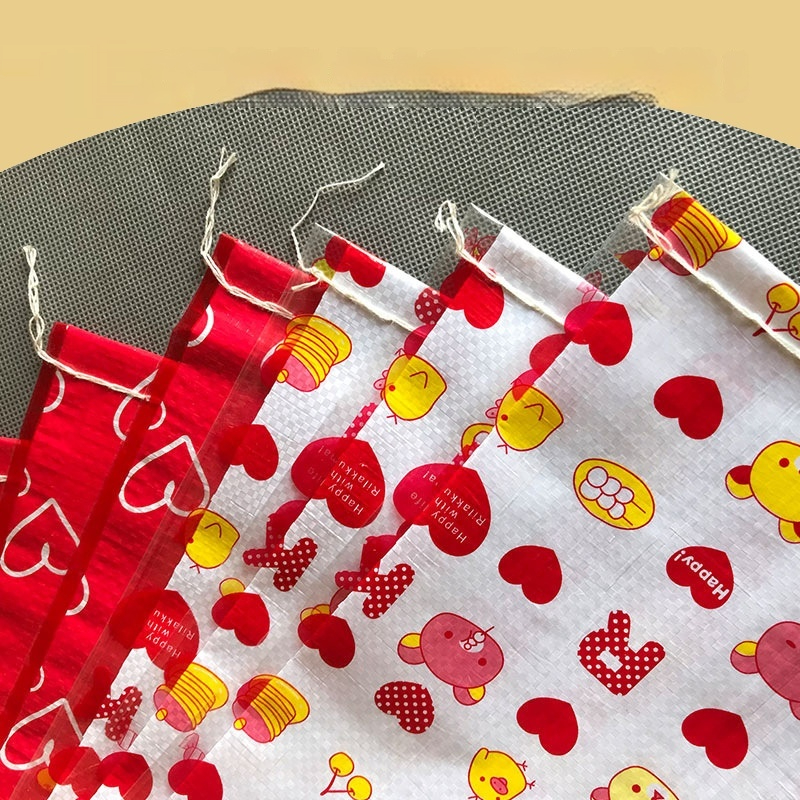 Coated Colored Gift Home Textile Quilt Packaging Bag