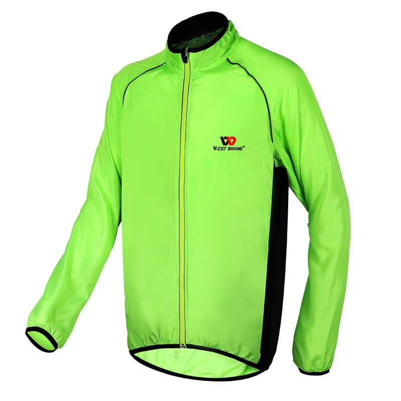 Outdoor Sports Long Sleeve Breathable Reflective Windbreaker Mountain Bike Clothing