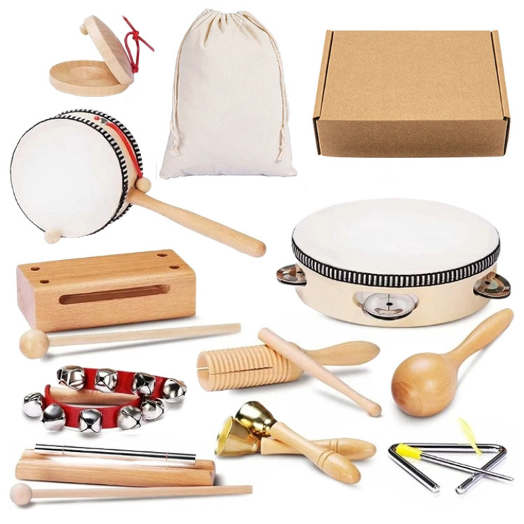 Early Childhood Education Percussion Instrument Sand Hammer Combination Children's Teaching Aids Musical Instruments