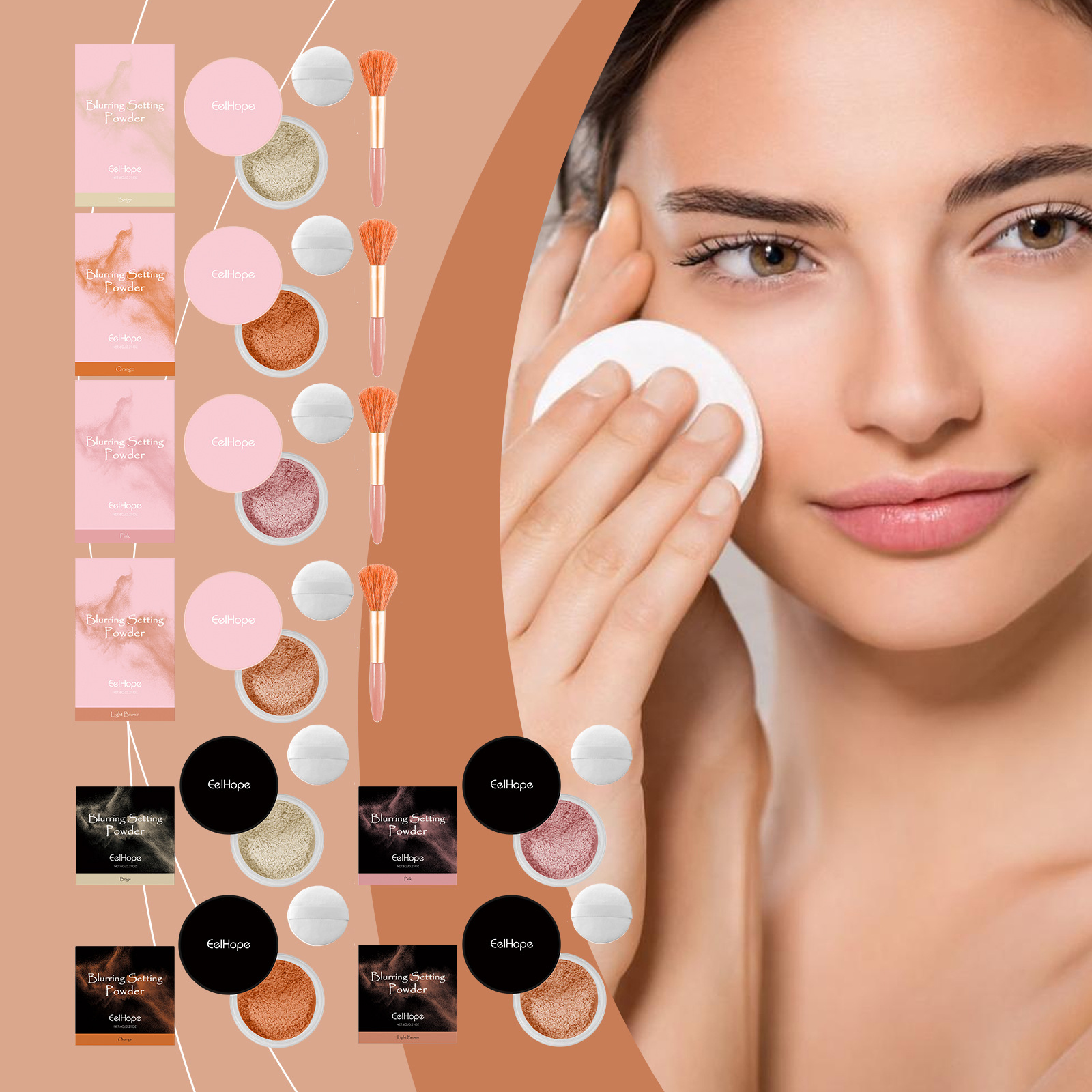 Makeup Powder Light Delicate And Breathable