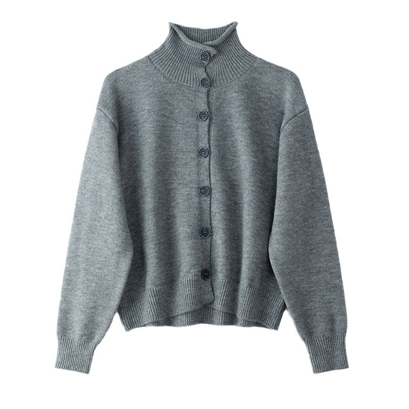 Design Sense Niche Knitted Cardigan Women's Loose And Idle Wool