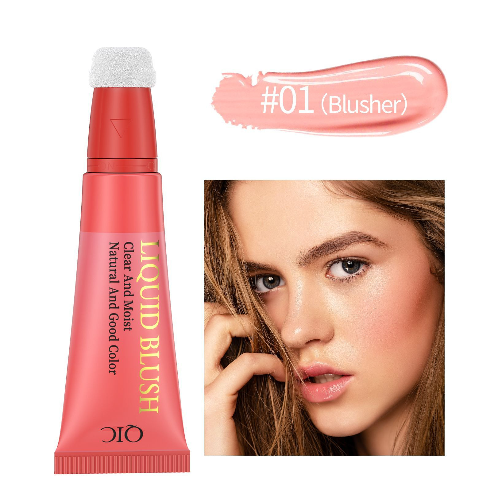 Liquid Blush Dazzling Liquid Long-lasting Matte Silky