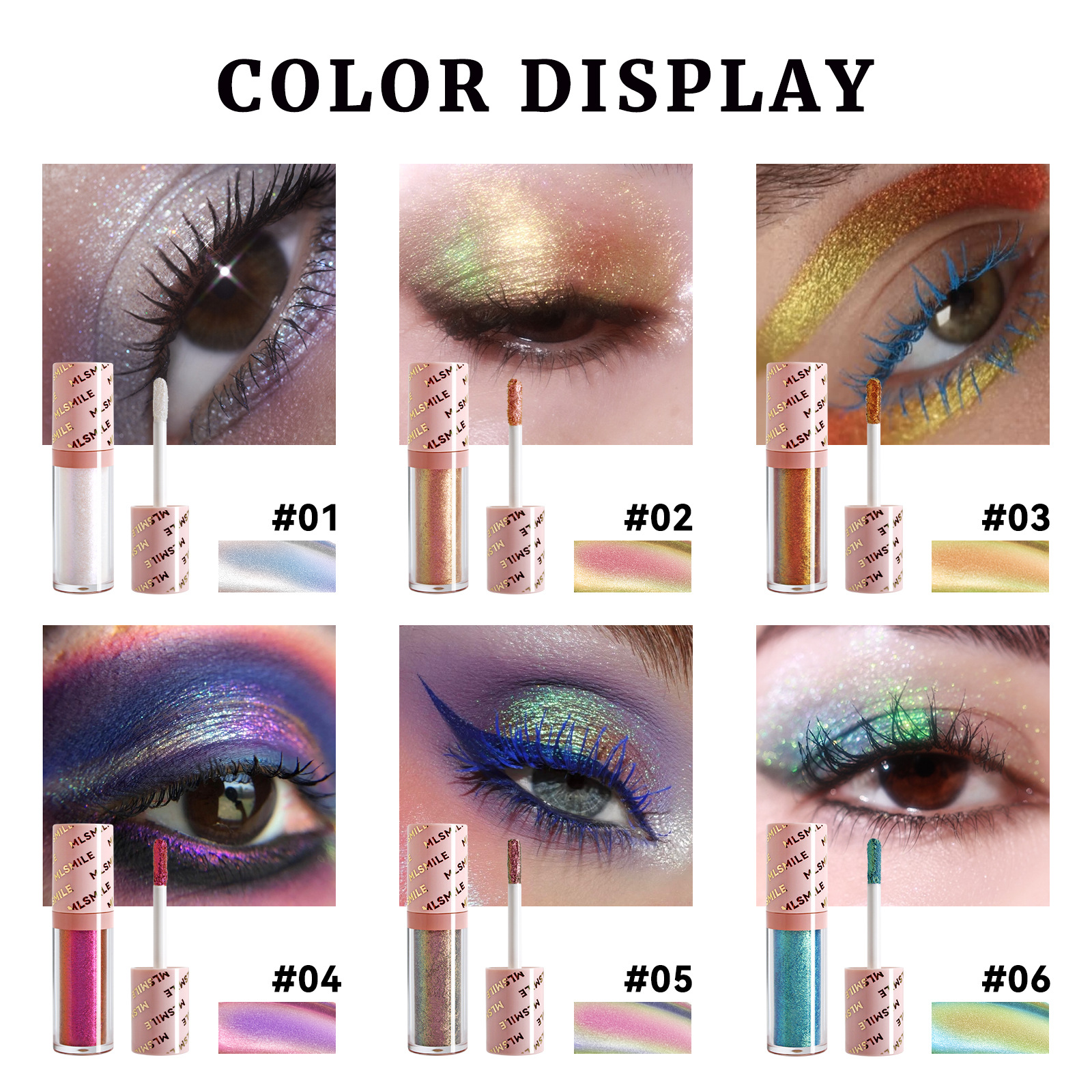 Chameleon Eye Shadow Kit Pearlescent Liquid Eye Shadow