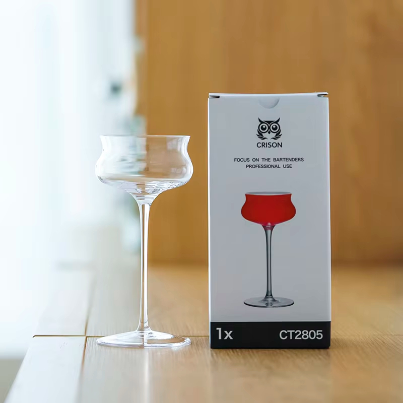 Korisun Crystal Glass Stemware Commercial-Grade Cocktail Glass