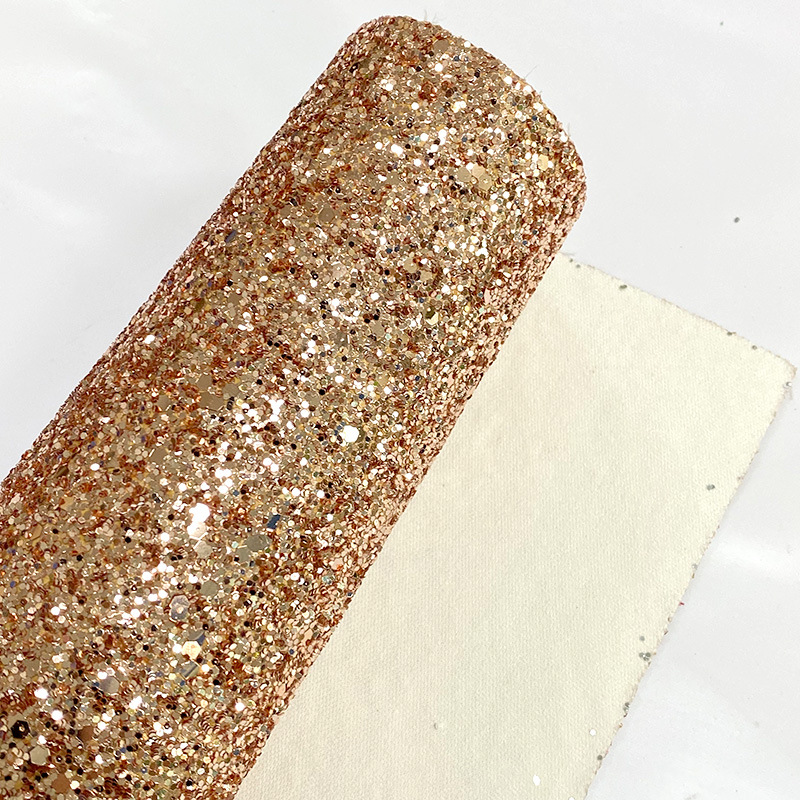 Coarse Onion-shaped Glitter Fabric For Luggage Shoes And Decorative Applications