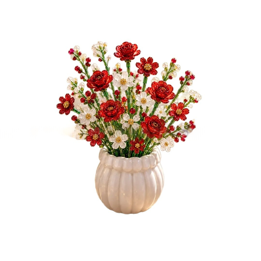 Beaded Wildflower DIY Bouquet Kit Decoration