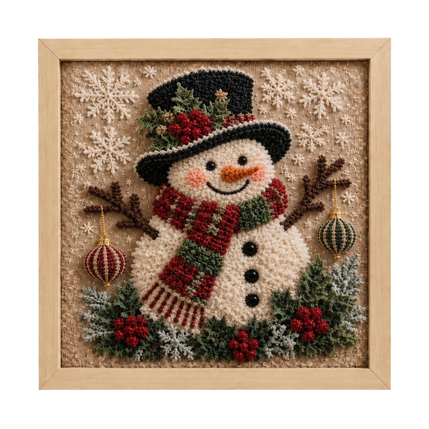 3D Christmas Fabric Stamp Painting Set