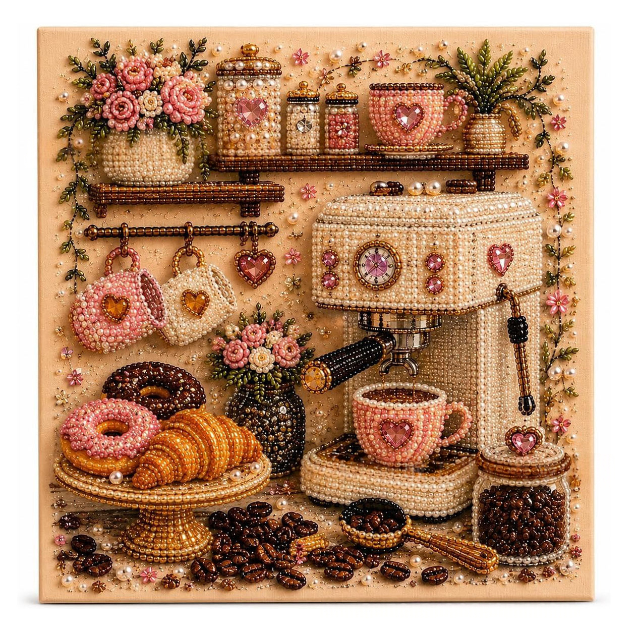 New Arrival Pearl Painting Diamond Pearl And Diamond Kit