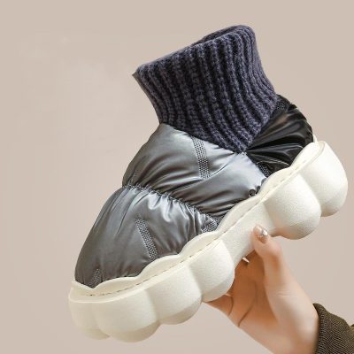 Winter Plush And Thick Outer Casual Shoes