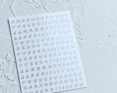 Women's New Gilding Nail Care Sticker