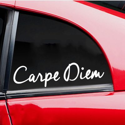 Foreign Trade Car Stickers CARPE DIEM Fashion Text Car Styling Personalized Custom Stickers
