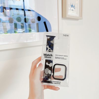 Watch With Camouflage Two In One Protective Case