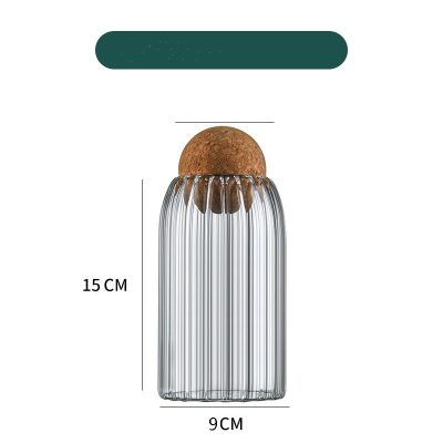 Cork Sealed Display Glass Bottle