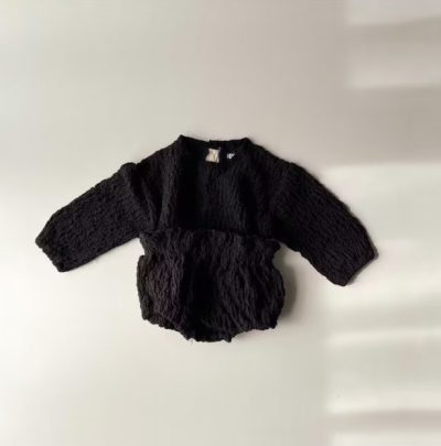 Children's Knitted Cute Top Pp Shorts
