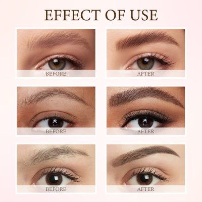Waterproof Smear-proof Not Smudge Two-in-one Eyelash Eyebrow Dyeing Suit