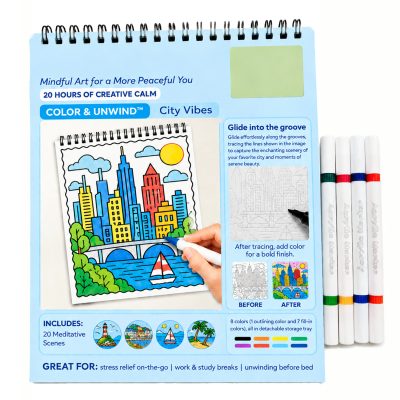 Calming Guided Art Coloring Set